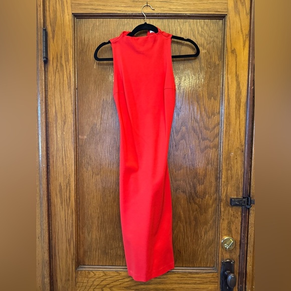 High Neck Babaton Midi Dress - Picture 5 of 6